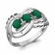 Серебряное кольцо AQUAMARINE А6908209 с агатом