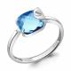 Серебряное кольцо AQUAMARINE А6940992 с топазом