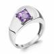 Серебряное кольцо AQUAMARINE А6947525 с алекситом