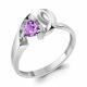 Серебряное кольцо AQUAMARINE А6949104 с аметистом