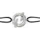 Серебряный браслет AQUAMARINE А74025А с фианитом