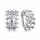 Серьги из белого золота BERGER Бб120628