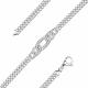 Серебряный браслет BERGER Бс070110-4 с фианитом