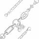 Серебряный браслет BERGER Бс070243-1 с фианитом