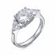 Кольцо из белого золота RoseGrace ВБр-5-7534-103-1Б