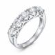 Кольцо из белого золота RoseGrace ВБр-5-7606-103-1Б с бриллиантом выращенным