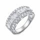 Кольцо из белого золота RoseGrace ВБр-5-7654-103-1Б с бриллиантом выращенным
