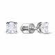Серьги из белого золота RoseGrace ВБр-5-7923-103-2Б с бриллиантом выращенным