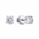 Серьги из белого золота RoseGrace ВБр-5-9035-103-2Б с бриллиантом выращенным