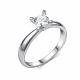 Кольцо из белого золота GRIGORIEV Г01-12-01278-51-00-1 с бриллиантом выращенным
