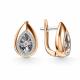 Золотые серьги GRIGORIEV Г02-11-51308-31-00 с бриллиантом
