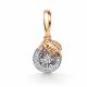 Золотая подвеска GRIGORIEV Г03-11-51249-31-00 с бриллиантом