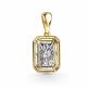 Подвеска из лимонного золота GRIGORIEV Г03-13-51279-11-00 с бриллиантом