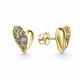 Серьги из лимонного золота GRIGORIEV Г12-13-51309-11-00 с бриллиантом