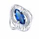Серебряное кольцо Atoll ЗС10390ас3-925 с фианитом