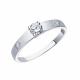 Серебряное кольцо Atoll ЗС11075-925 с фианитом