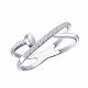 Серебряное кольцо Atoll ЗС11114-925 с фианитом