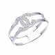 Серебряное кольцо Atoll ЗС11123-925 с фианитом