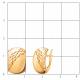 Золотые серьги Atoll ЗС20193а-3