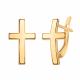 Золотые серьги-кресты Atoll ЗС21338
