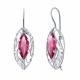 Серебряные серьги Atoll ЗС2599ас1-925 с фианитом