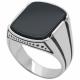 Серебряное кольцо Atoll ЗСRA7979 с агатом