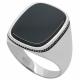Серебряное кольцо Atoll ЗСRA8655 с агатом