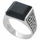 Серебряное кольцо Atoll ЗСRA8797 с агатом