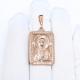 Золотая подвеска-иконка Святая блаженная Матрона ЮЗ Корона К1-П-51007
