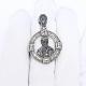 Подвеска-иконка Святитель Николай Чудотворец из черненого серебра ЮЗ Корона КС-01-03-008