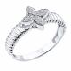 Серебряное кольцо ЮЗ Корона КС-К5764 с фианитом