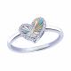 Серебряное кольцо ЮЗ Корона КС-К6696 с фианитом
