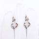 Серебряные серьги ЮЗ Корона КС-С5846 с фианитом