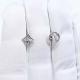 Серебряные серьги ЮЗ Корона КС-С5977 с фианитом