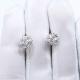 Серебряные серьги ЮЗ Корона КС-С5978 с фианитом