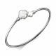 Серебряный браслет ЮЗ Корона КС-бр5120V563-1 с перламутром