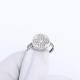 Серебряное кольцо ЮЗ Корона КС-к5850 с фианитом