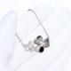 Серебряное колье ЮЗ Корона КС-ко5953 с фианитом