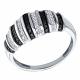 Серебряное кольцо ЮЗ Корона КС-кчб5909 с фианитом