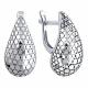 Серебряные серьги ЮЗ Корона КС-с5710