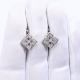 Серебряные серьги ЮЗ Корона КС-с5713 с фианитом