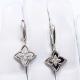Серебряные серьги ЮЗ Корона КС-с5775 с фианитом