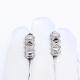 Серебряные серьги ЮЗ Корона КС-с6082 с фианитом