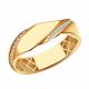 Золотое кольцо МАГНАТ М50122 с фианитом