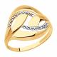 Золотое кольцо Красносельский ювелир РАКд614-3721
