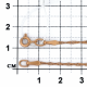 Золотая цепь плетение Сингапур Красносельский ювелир СИ-025-Ц