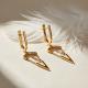 Золотые серьги Karatov Т10002Г791