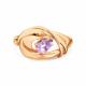 Золотое кольцо Karatov Т11101А676 с аметистом