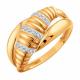 Золотое кольцо Karatov Т14201И035 с фианитом