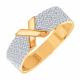 Золотое кольцо Karatov Т14701И088 с фианитом